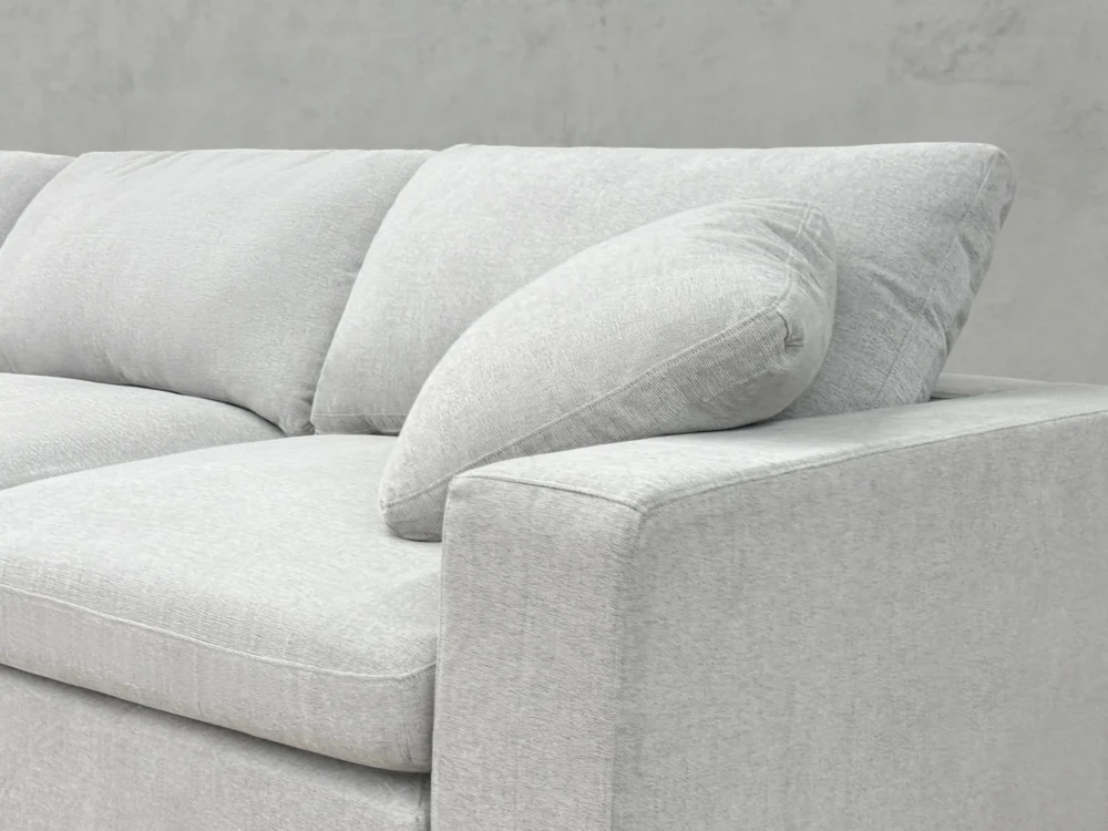 Cloud Comfort 5-Piece Modular Sectional Sofa with Chaise