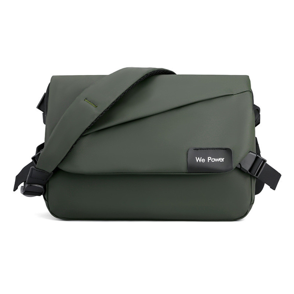 We Power Minimalist Water-Repellent Men's Messenger Crossbody Bag