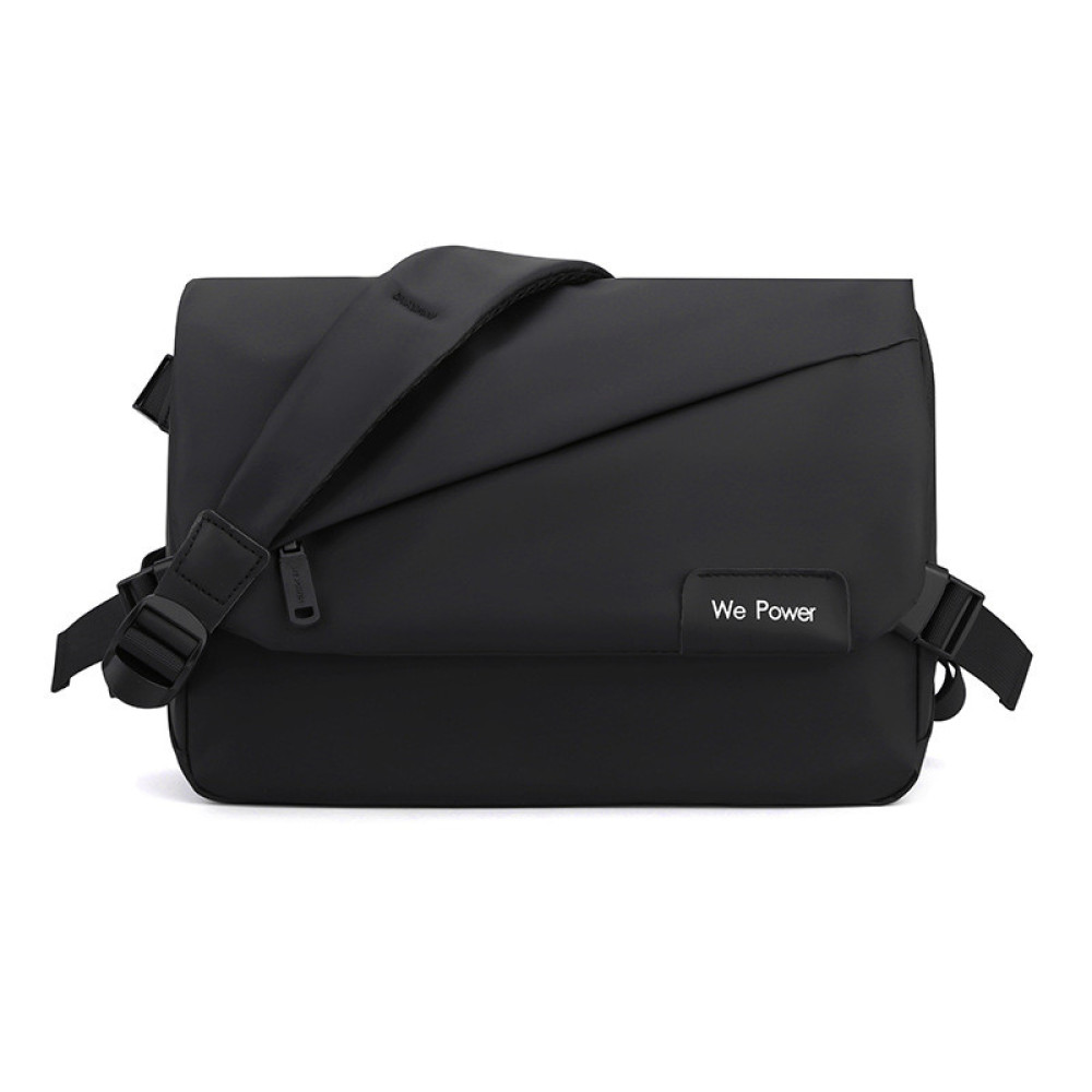 We Power Minimalist Water-Repellent Men's Messenger Crossbody Bag