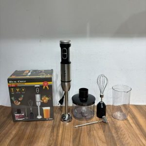 Real Crest 5-in-1 Handheld Immersion Blender & Food Processor Set (500W) - SC-8064.