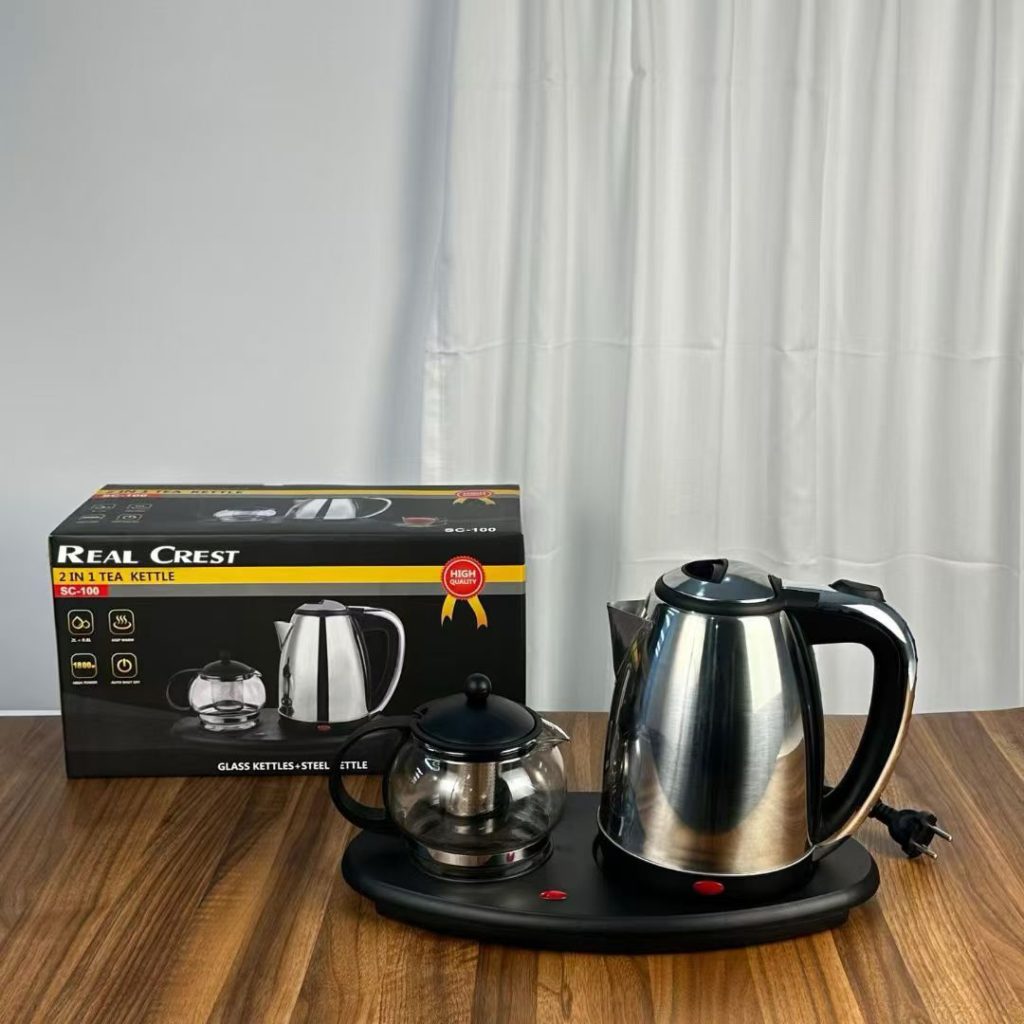 Real Crest SC-100 2-in-1 Tea Maker: The Ultimate Brewing Station for Connoisseurs