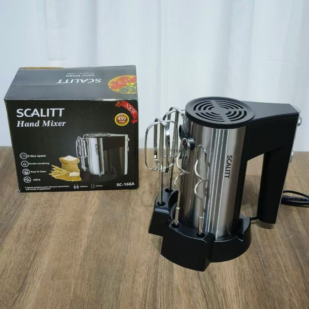 Scalitt SC-166A Electric Hand Mixer: Power and Precision in the Palm of Your Hand