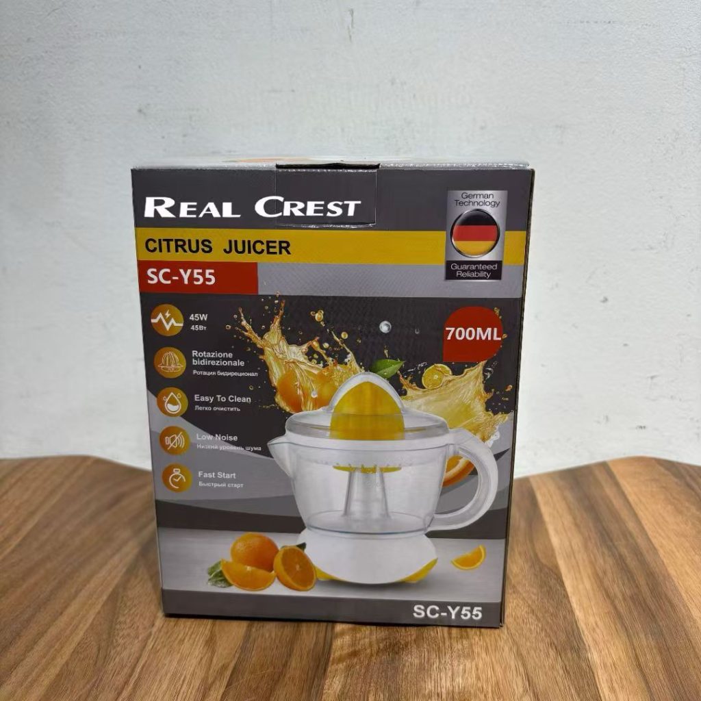 Real Crest SC-Y55: Pure, Fresh Juice Made Effortlessly Simple