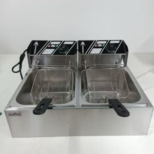 Bosstech BT-4206 Dual Tank Electric Deep Fryer