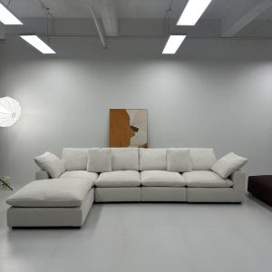 Cloud Comfort 5-Piece Modular L-Shaped Sectional Sofa