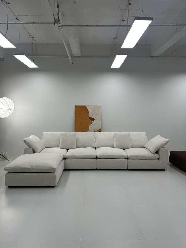 Cloud Comfort 5-Piece Modular L-Shaped Sectional Sofa